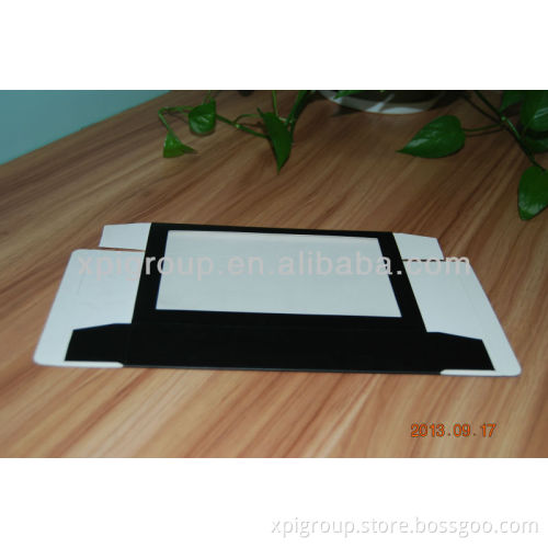 Black Card Box with PVC window